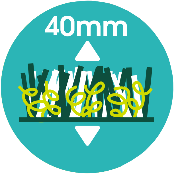 Műfű 40 mm Műfű 40 mm