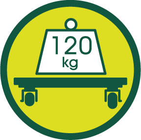 120 KG TEHERBÍRÁS